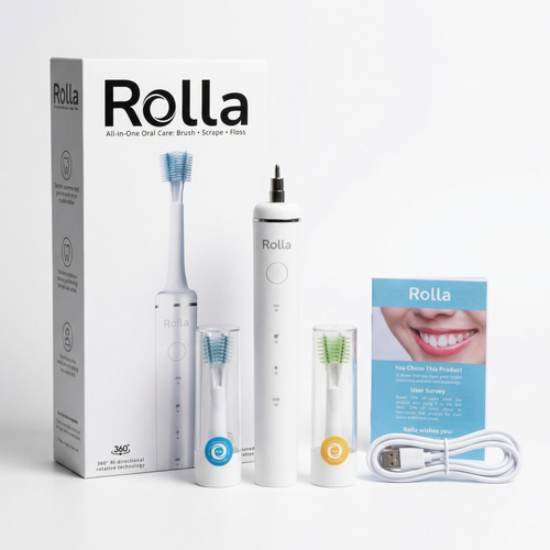 Dubbla rotations tandborsthuvuden (x3) – Optimal rengöring 
